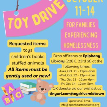 Oct 2023 toy drive